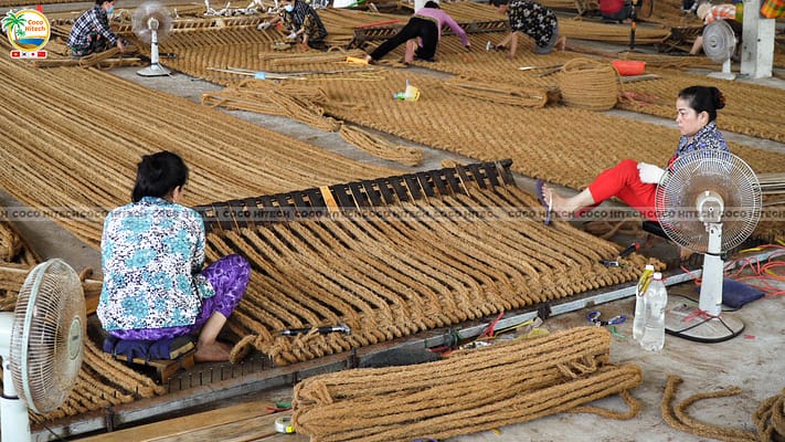 코코하이텍의 야자매트 - 베트남에서의 고품질 생산